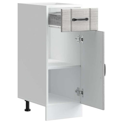 vidaXL Kitchen Base Cabinet "Lucca" Grey Sonoma Engineered Wood