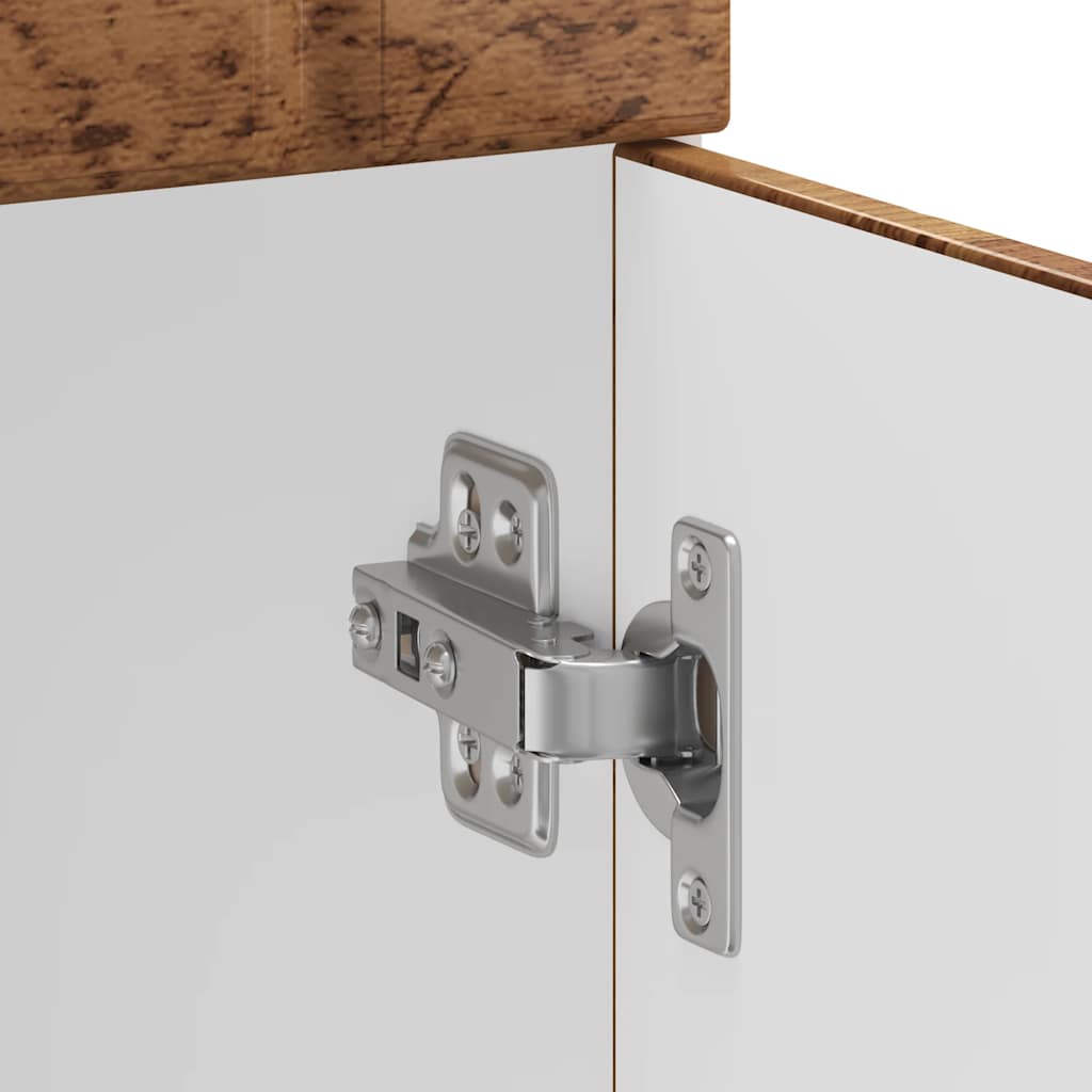 vidaXL Kitchen Base Cabinet "Lucca" Old Wood Engineered Wood