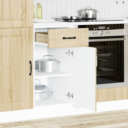 vidaXL Kitchen Base Cabinet "Lucca" Sonoma Oak Engineered Wood