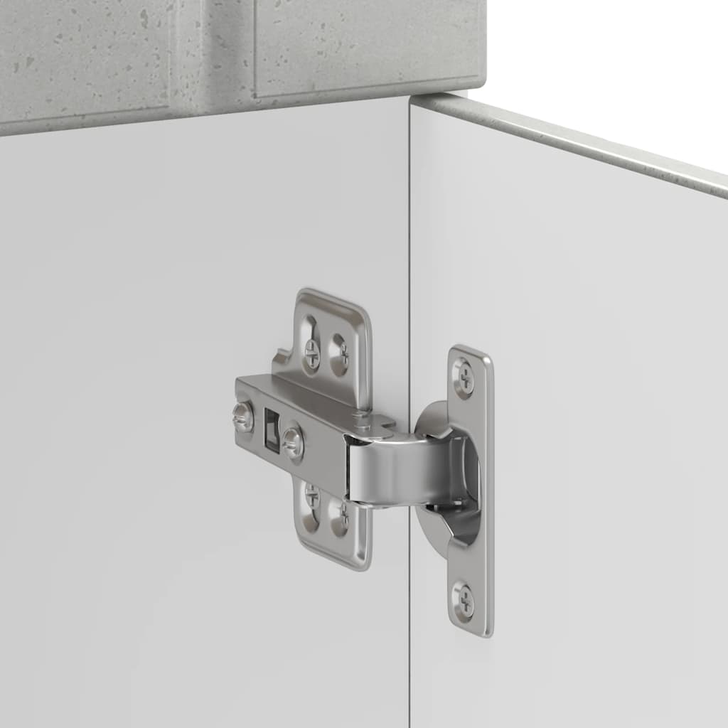vidaXL Kitchen Base Cabinet "Lucca" Concrete Grey Engineered Wood