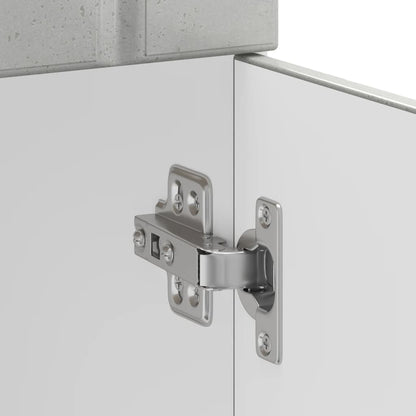 vidaXL Kitchen Base Cabinet "Lucca" Concrete Grey Engineered Wood