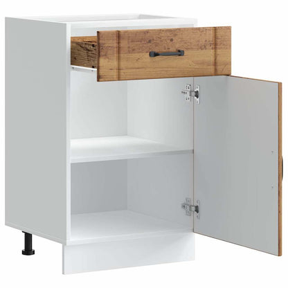 vidaXL Kitchen Base Cabinet Lucca Old Wood Engineered Wood