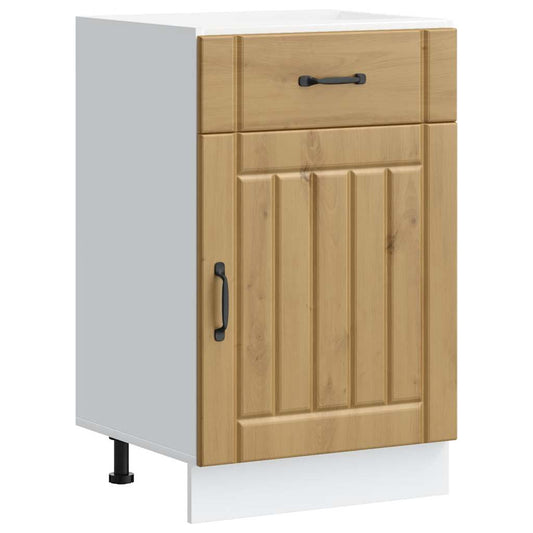 vidaXL Kitchen Base Cabinet "Lucca" Artisan Oak Engineered Wood