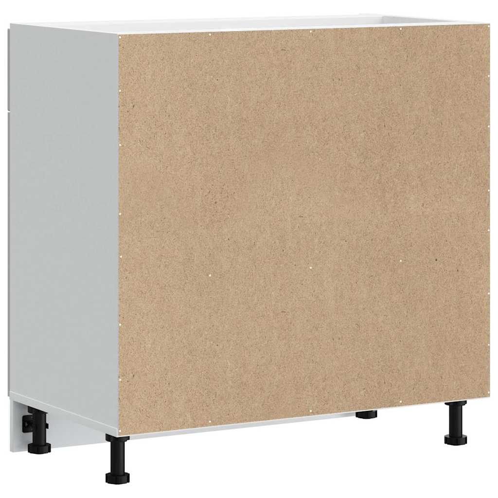 vidaXL Kitchen Base Cabinet Lucca Concrete Grey Engineered Wood