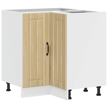 vidaXL Kitchen Corner Base Cabinet "Lucca" Sonoma Oak Engineered Wood