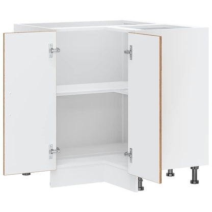 vidaXL Kitchen Corner Base Cabinet "Lucca" Old Wood Engineered Wood