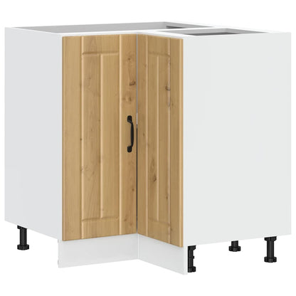 vidaXL Kitchen Corner Base Cabinet "Lucca" Artisan Oak Engineered Wood