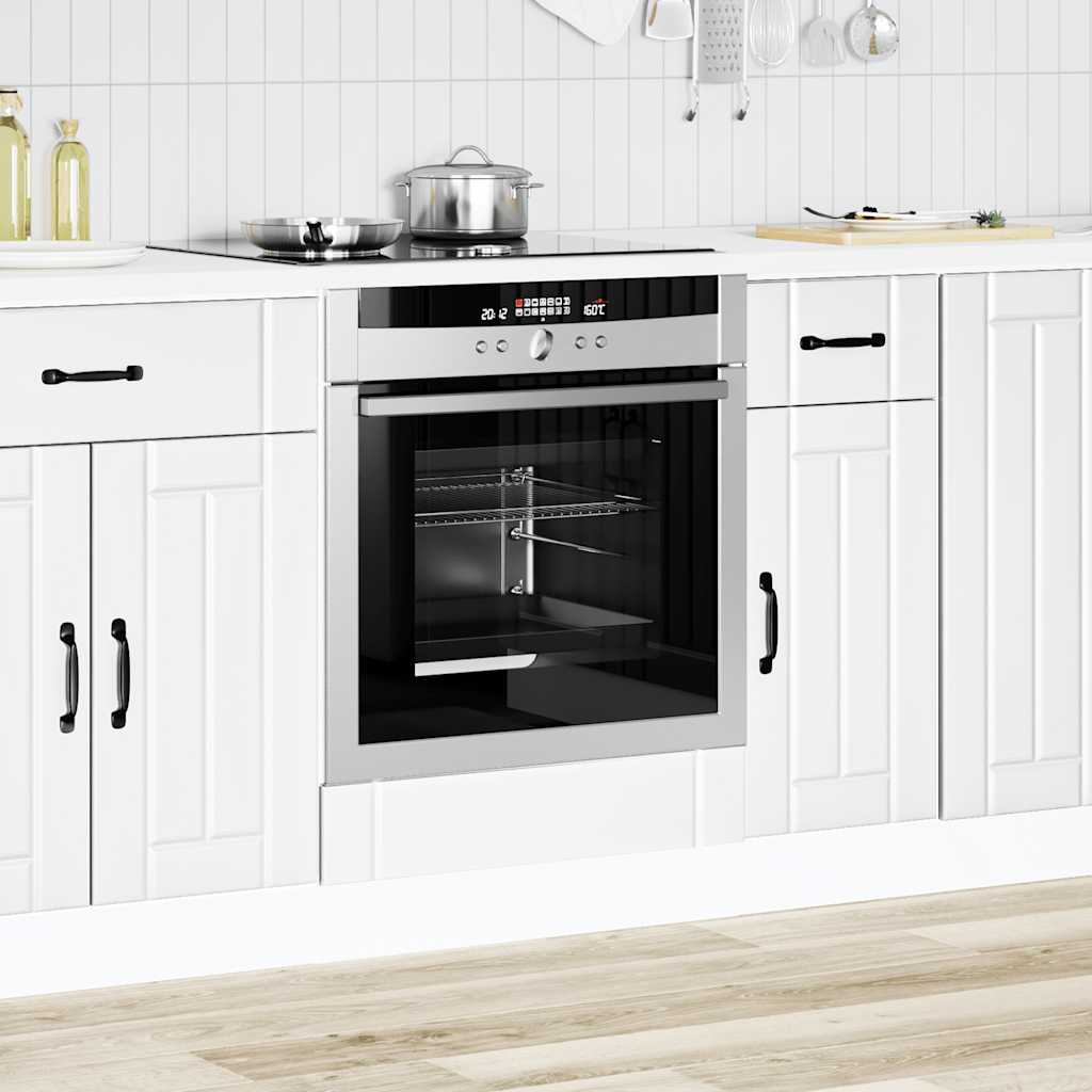 vidaXL Oven Cabinet "Lucca" White Engineered Wood