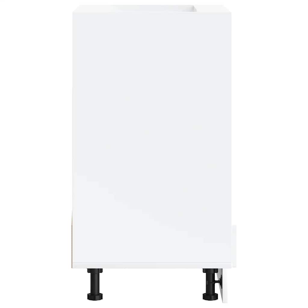 vidaXL Oven Cabinet "Lucca" White Engineered Wood