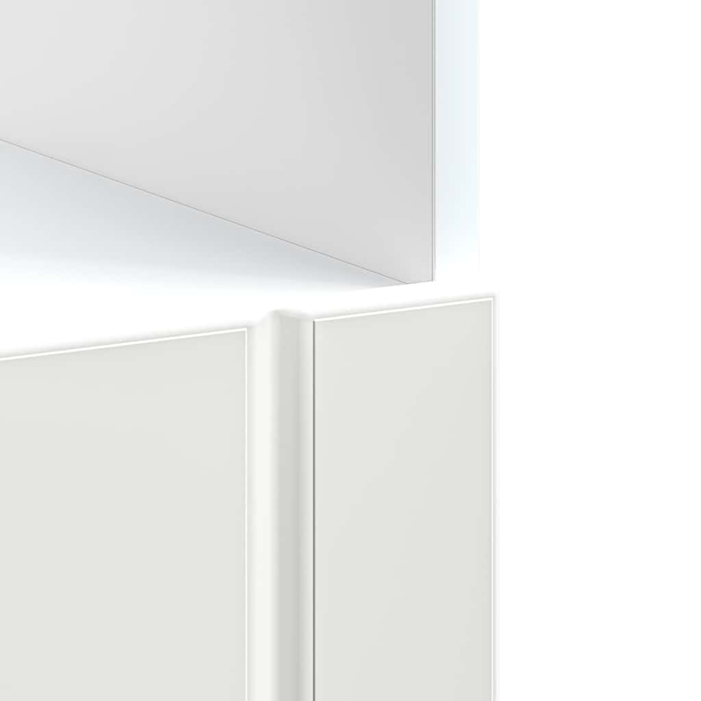 vidaXL Oven Cabinet "Lucca" White Engineered Wood