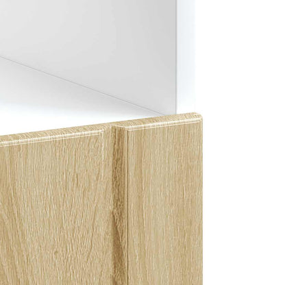 vidaXL Oven Cabinet "Lucca" Sonoma Oak Engineered Wood