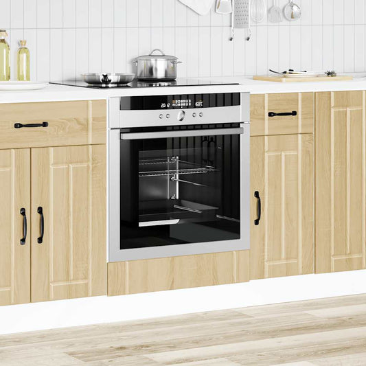 vidaXL Oven Cabinet "Lucca" Sonoma Oak Engineered Wood