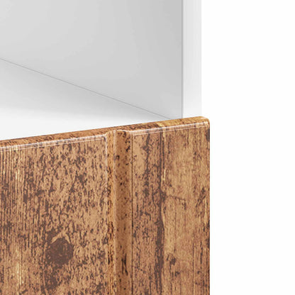 vidaXL Oven Cabinet "Lucca" Old Wood Engineered Wood