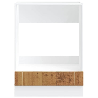 vidaXL Oven Cabinet Lucca Old Wood Engineered Wood