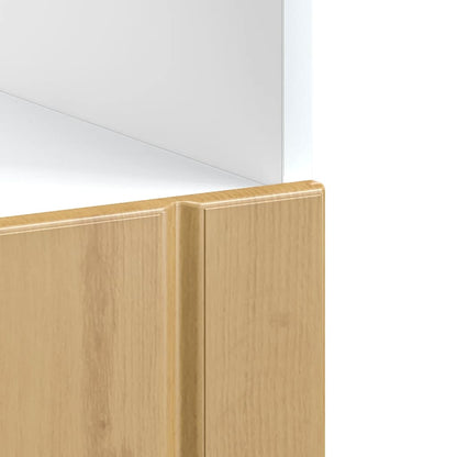 vidaXL Oven Cabinet "Lucca" Artisan Oak Engineered Wood