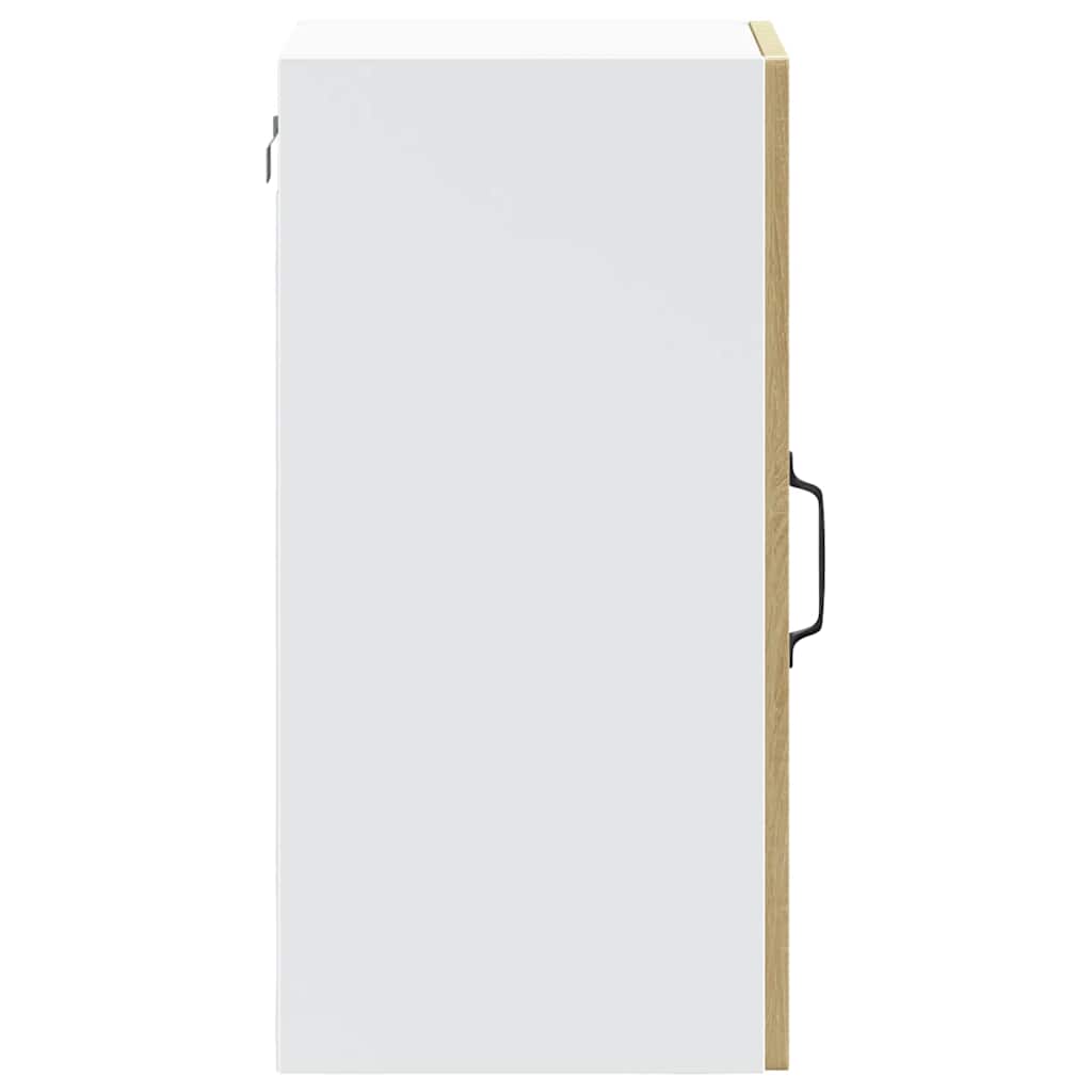 vidaXL Kitchen Wall Cabinet with Glass Door "Lucca" Sonoma Oak
