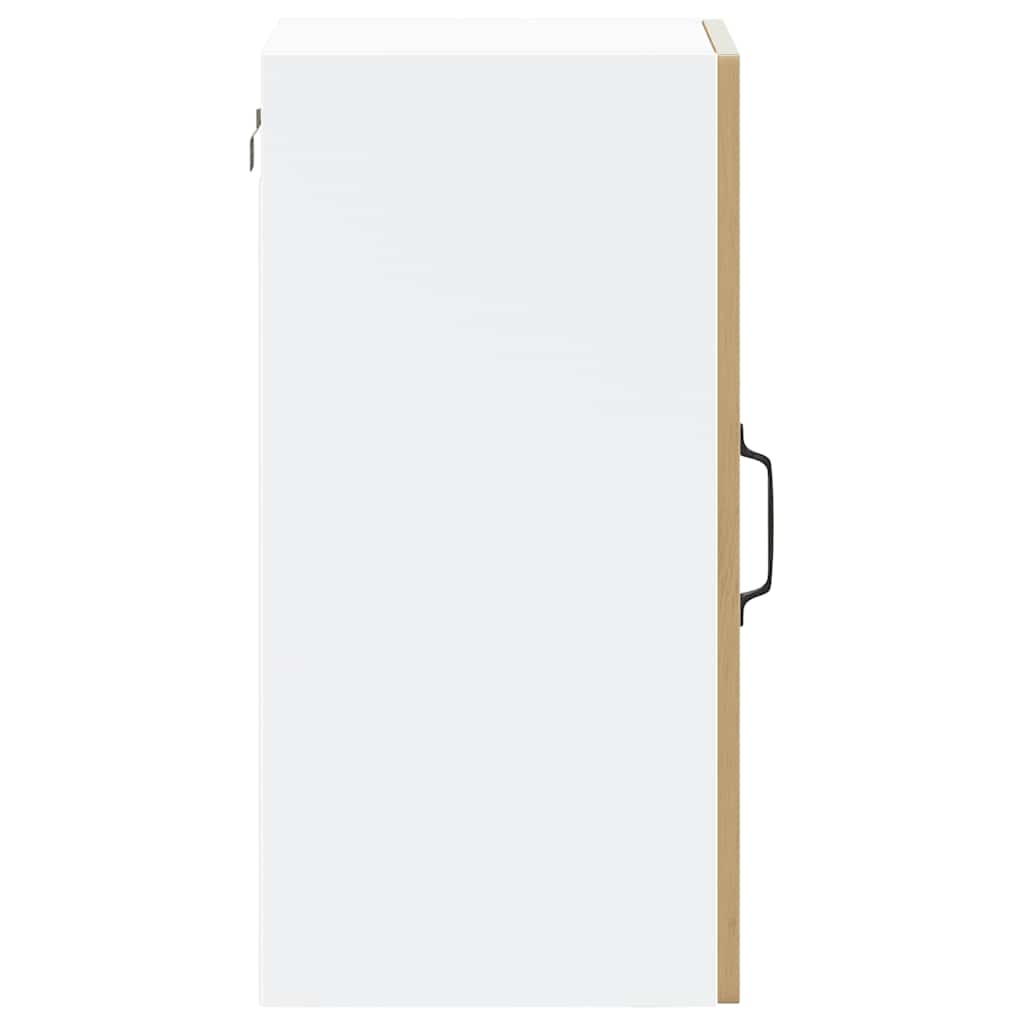 vidaXL Kitchen Wall Cabinet with Glass Door "Lucca" Artisan Oak