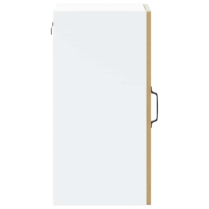 vidaXL Kitchen Wall Cabinet with Glass Door "Lucca" Artisan Oak
