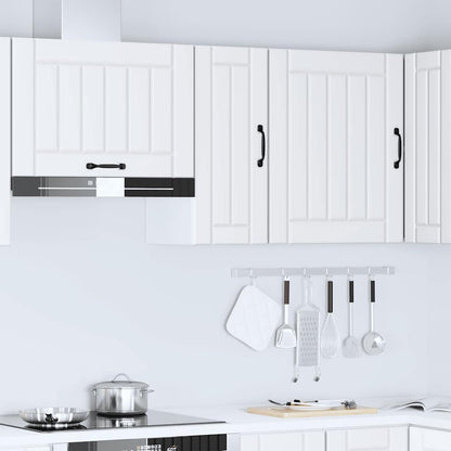 vidaXL Kitchen Wall Cabinet "Lucca" White Engineered Wood