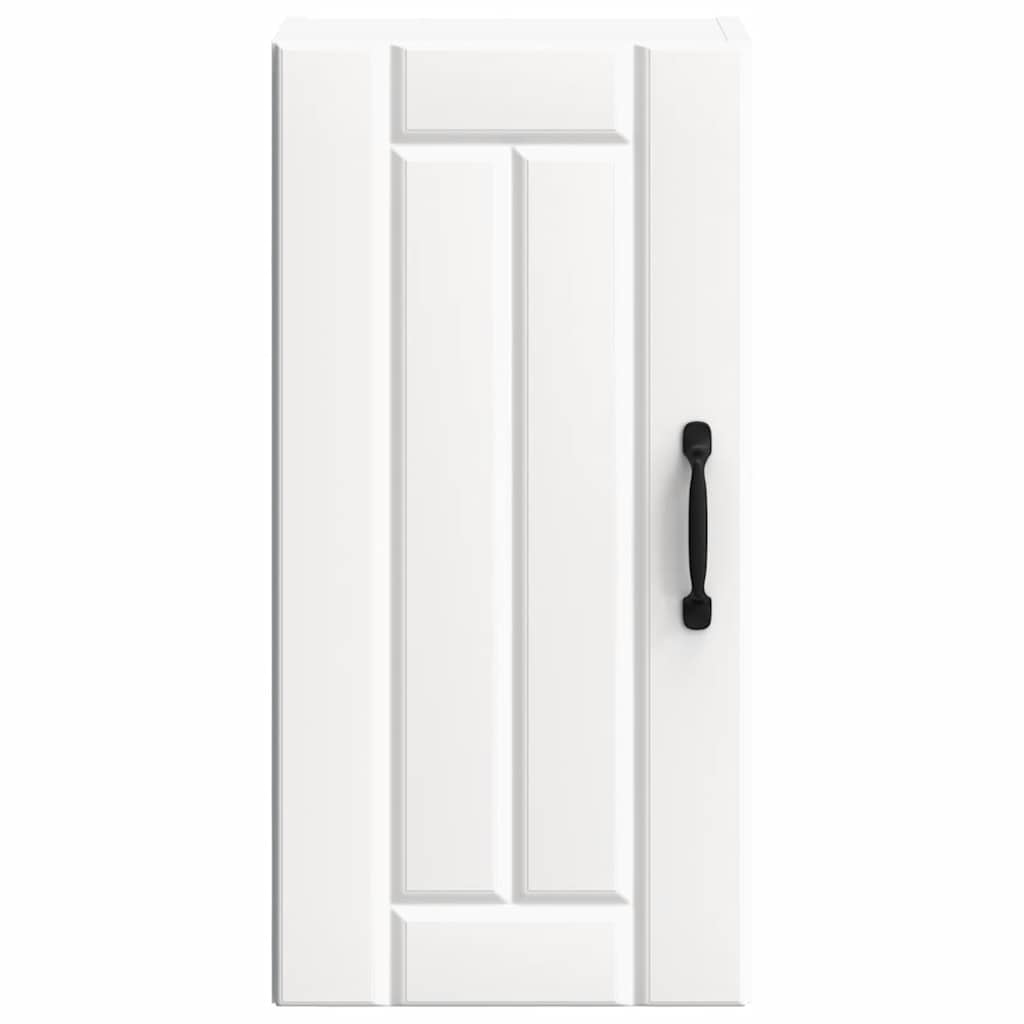 vidaXL Kitchen Wall Cabinet Lucca White Engineered Wood