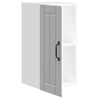 vidaXL Kitchen Wall Cabinet "Lucca" White Engineered Wood