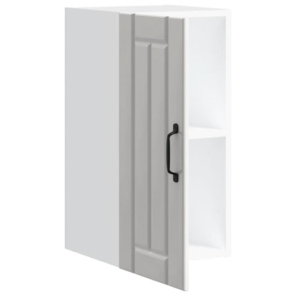 vidaXL Kitchen Wall Cabinet "Lucca" High Gloss White Engineered Wood