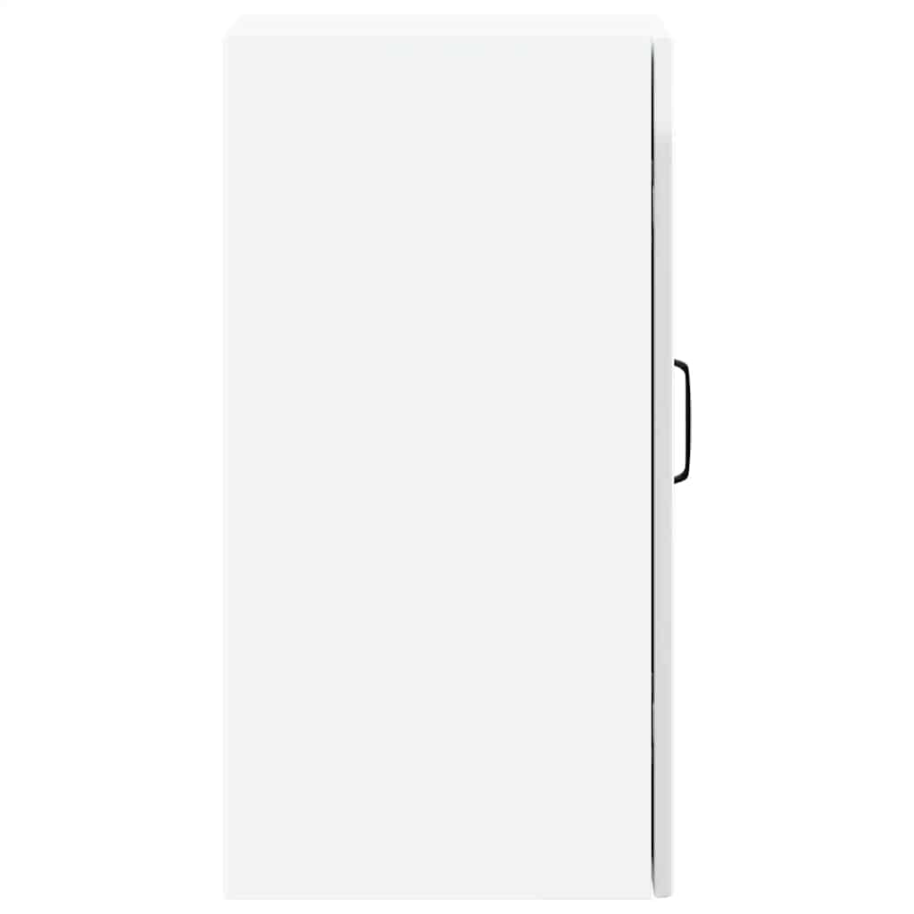 vidaXL Kitchen Wall Cabinet "Lucca" High Gloss White Engineered Wood