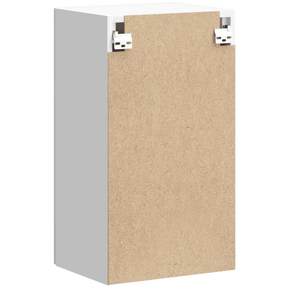 vidaXL Kitchen Wall Cabinet "Lucca" High Gloss White Engineered Wood