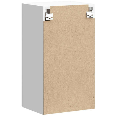 vidaXL Kitchen Wall Cabinet "Lucca" High Gloss White Engineered Wood