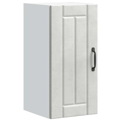 vidaXL Kitchen Wall Cabinet "Lucca" Concrete Grey Engineered Wood