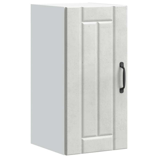 vidaXL Kitchen Wall Cabinet "Lucca" Concrete Grey Engineered Wood