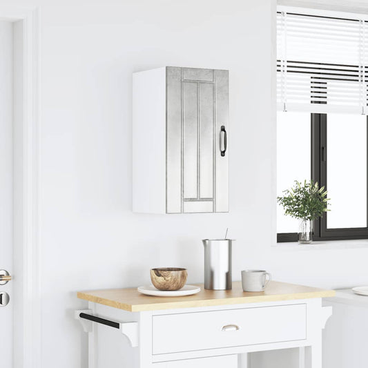 vidaXL Kitchen Wall Cabinet "Lucca" Concrete Grey Engineered Wood