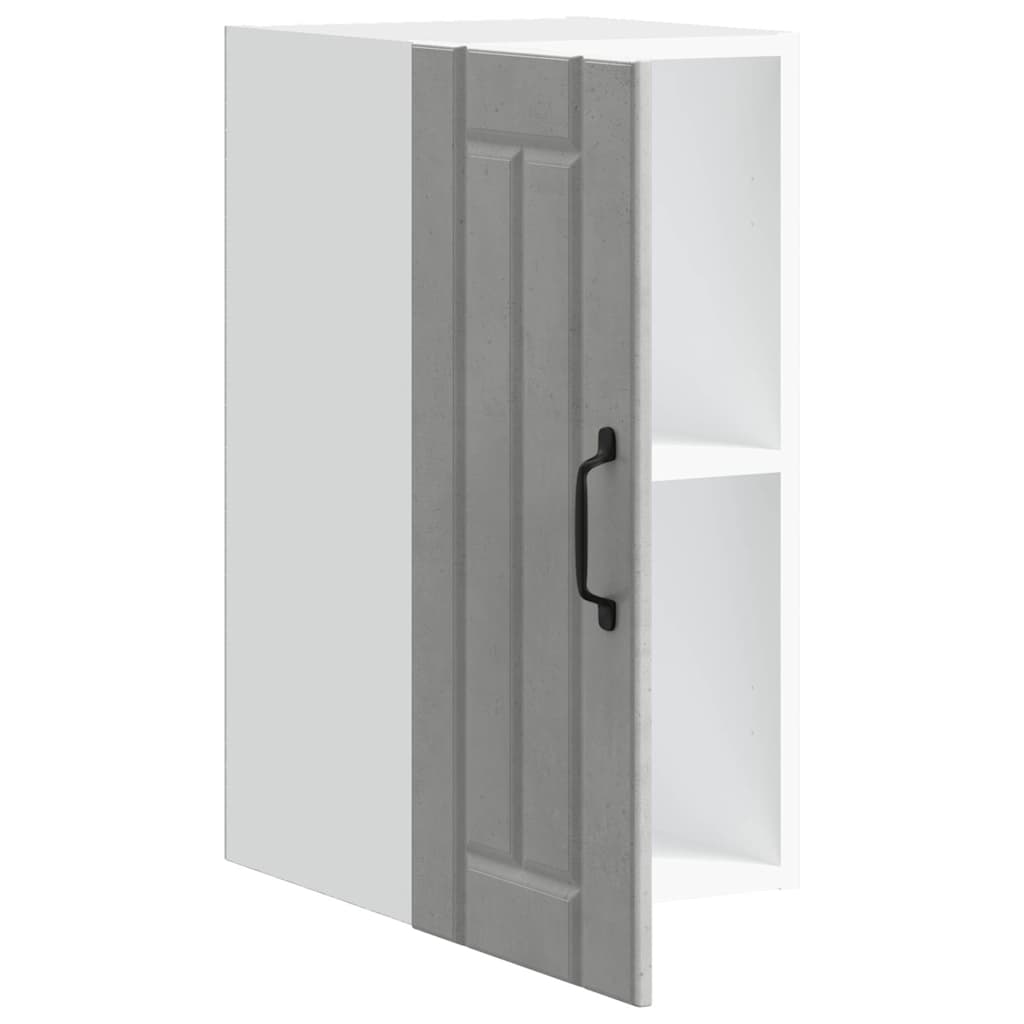 vidaXL Kitchen Wall Cabinet "Lucca" Concrete Grey Engineered Wood