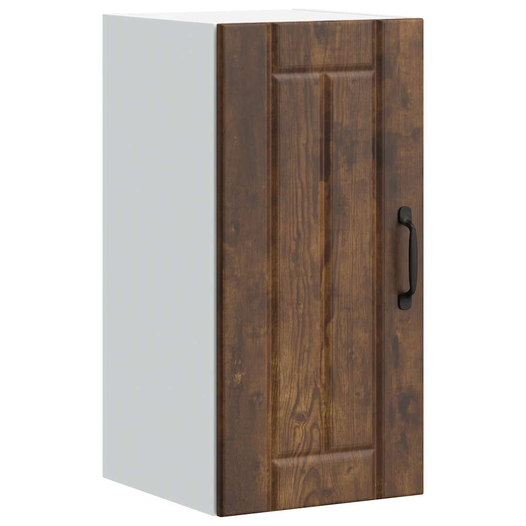 vidaXL Kitchen Wall Cabinet "Lucca" Smoked Oak Engineered Wood