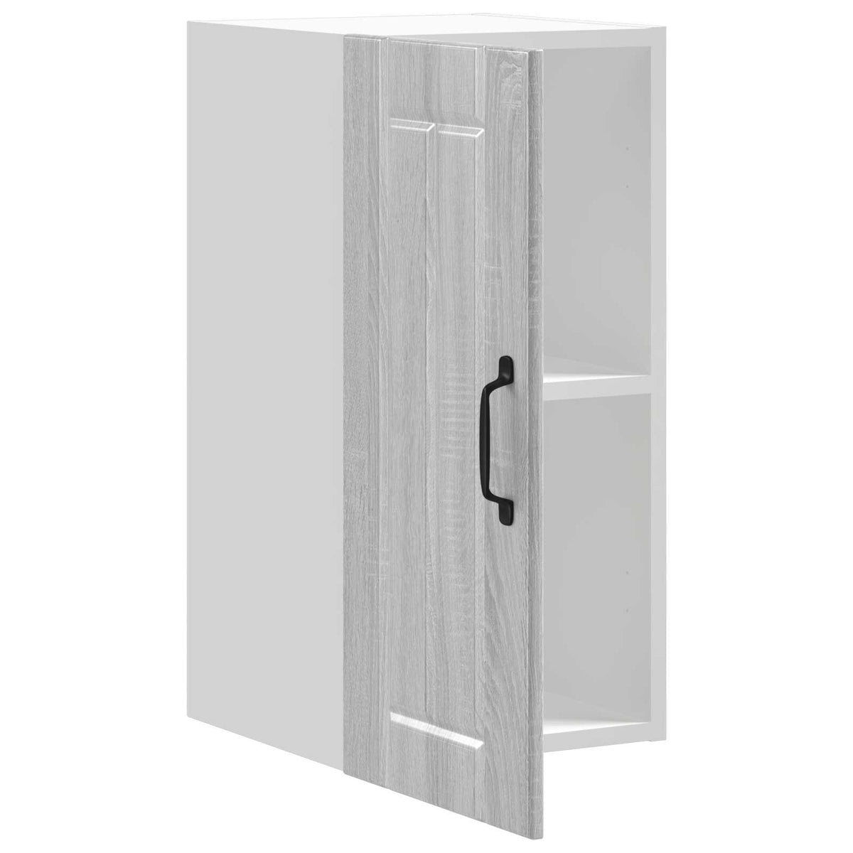 vidaXL Kitchen Wall Cabinet "Lucca" Grey Sonoma Engineered Wood