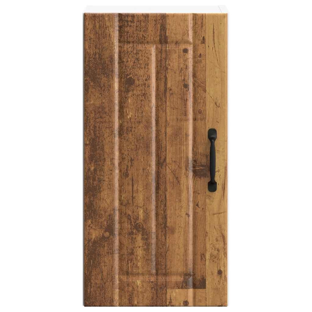 vidaXL Kitchen Wall Cabinet "Lucca" Old Wood Engineered Wood