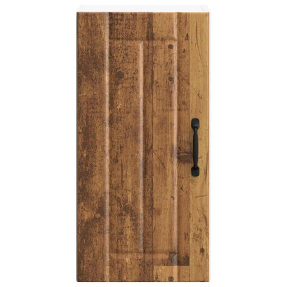 vidaXL Kitchen Wall Cabinet "Lucca" Old Wood Engineered Wood