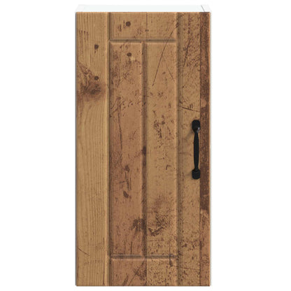 vidaXL Kitchen Wall Cabinet "Lucca" Old Wood Engineered Wood