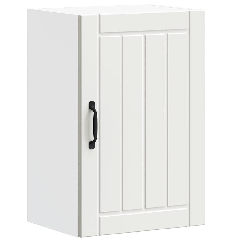 vidaXL Kitchen Wall Cabinet "Lucca" White Engineered Wood