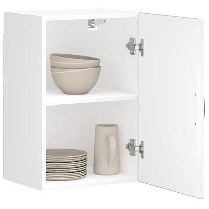 vidaXL Kitchen Wall Cabinet "Lucca" White Engineered Wood