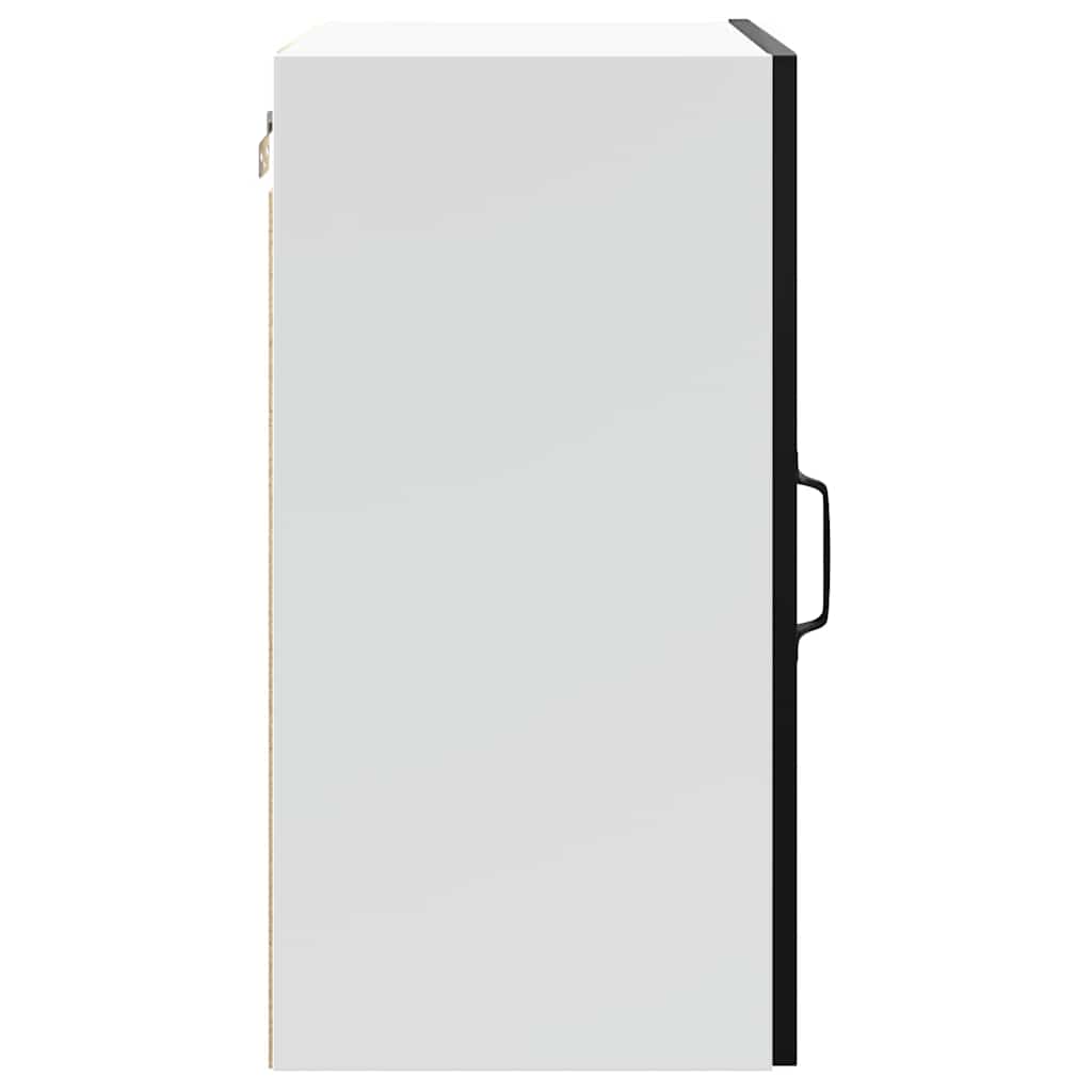 vidaXL Kitchen Wall Cabinet Lucca Black Engineered Wood