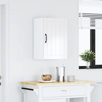 vidaXL Kitchen Wall Cabinet Lucca High Gloss White Engineered Wood