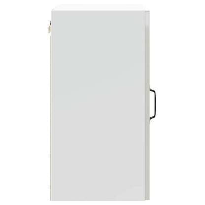 vidaXL Kitchen Wall Cabinet Lucca High Gloss White Engineered Wood