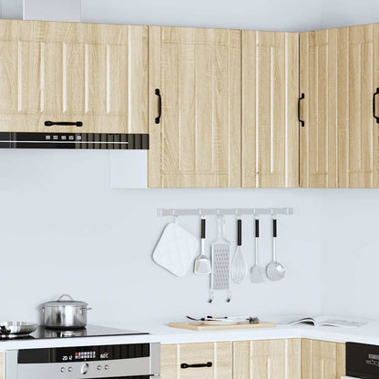 vidaXL Kitchen Wall Cabinet "Lucca" Sonoma Oak Engineered Wood