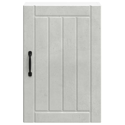 vidaXL Kitchen Wall Cabinet Lucca Concrete Grey Engineered Wood