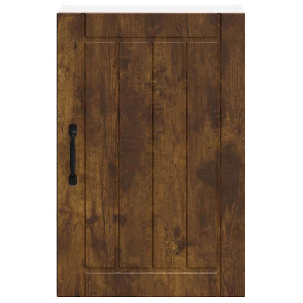 vidaXL Kitchen Wall Cabinet "Lucca" Smoked Oak Engineered Wood