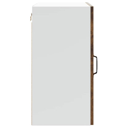 vidaXL Kitchen Wall Cabinet "Lucca" Smoked Oak Engineered Wood