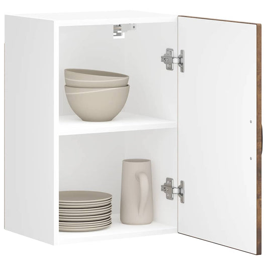vidaXL Kitchen Wall Cabinet "Lucca" Smoked Oak Engineered Wood