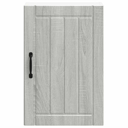 vidaXL Kitchen Wall Cabinet "Lucca" Grey Sonoma Engineered Wood