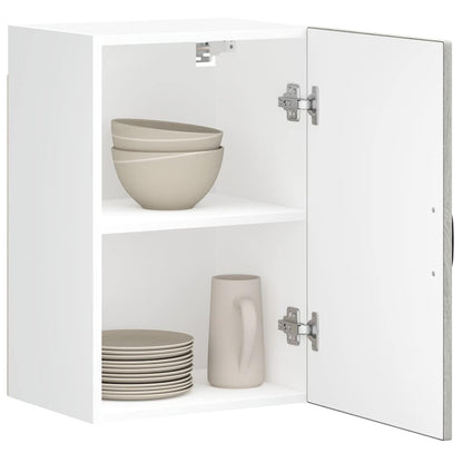 vidaXL Kitchen Wall Cabinet "Lucca" Grey Sonoma Engineered Wood